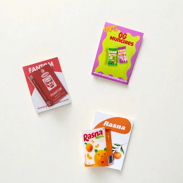 Rasna, OG Munchies , and Fantom Magnet Set